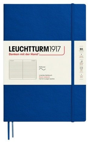LEUCHTTURM1917 Indigo Softcover Composition B5 linkovaný - Journal - Main image