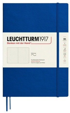 LEUCHTTURM1917 Indigo Softcover Composition B5 tečkovaný - Journal - Main image