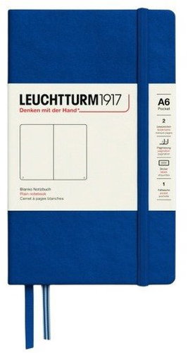 LEUCHTTURM1917 Indigo Pocket A6 čistý - Journal - Main image