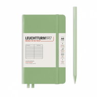 LEUCHTTURM1917 Sage Pocket A6 linkovaný - Journal