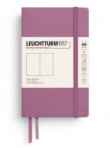 LEUCHTTURM1917 Dusty Rose Pocket A6 čistý - Journal - Main image