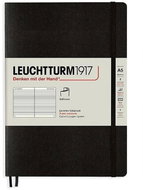 LEUCHTTURM1917 Black Softcover Medium A5 linkovaný - Journal