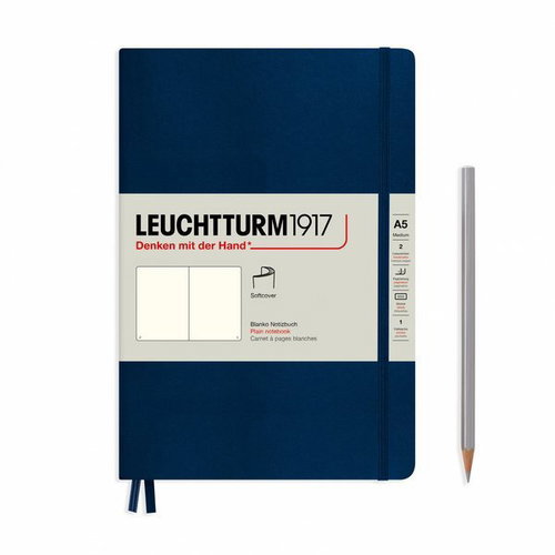 LEUCHTTURM1917 Navy Softcover Medium A5 čistý - Journal - Main image