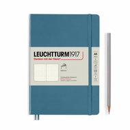 LEUCHTTURM1917 Stone Blue Softcover Medium A5 tečkovaný - Journal
