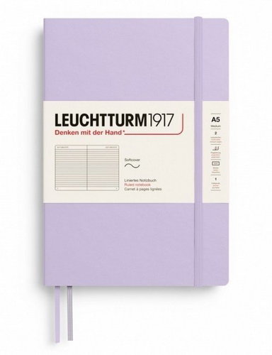 LEUCHTTURM1917 Lilac Softcover Medium A5 linkovaný - Journal - Main image