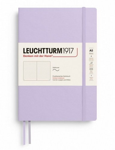 LEUCHTTURM1917 Lilac Softcover Medium A5 tečkovaný - Journal - Main image