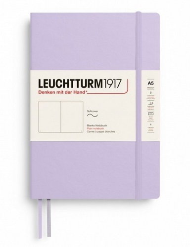 LEUCHTTURM1917 Lilac Softcover Medium A5 čistý - Journal - Main image