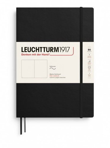 LEUCHTTURM1917 Black Softcover Composition B5 čistý - Journal - Main image