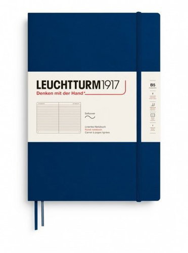 LEUCHTTURM1917 Navy Softcover Composition B5 linkovaný - Journal - Main image