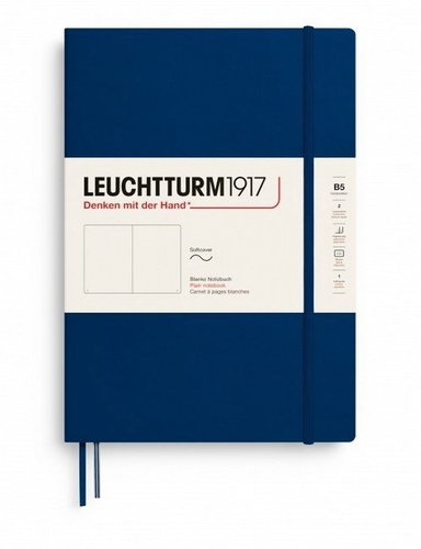 LEUCHTTURM1917 Navy Softcover Composition B5 čistý - Journal - Main image