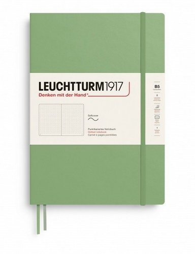 LEUCHTTURM1917 Sage Softcover Composition B5 tečkovaný - Journal - Main image