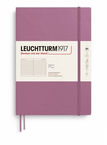 LEUCHTTURM1917 Dusty Rose Softcover Composition B5 linkovaný - Journal - Main image
