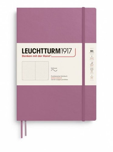 LEUCHTTURM1917 Dusty Rose Softcover Composition B5 tečkovaný - Journal - Main image