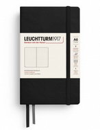 LEUCHTTURM1917 Black Pocket A6 tečkovaný - Journal