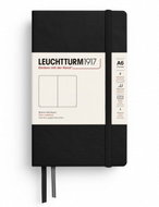 LEUCHTTURM1917 Black Pocket A6 čistý - Journal