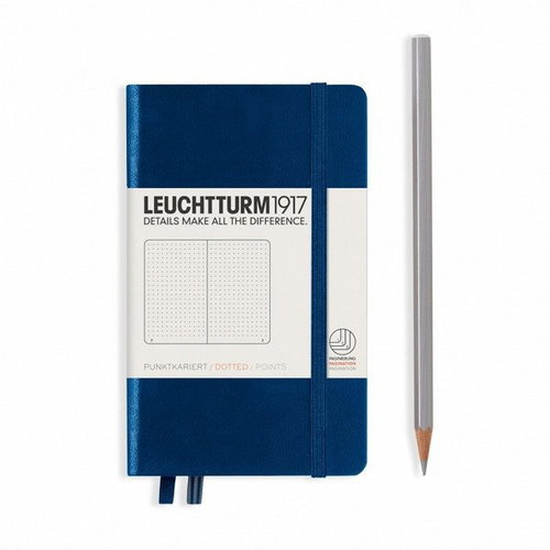 LEUCHTTURM1917 Navy Pocket A6 tečkovaný - Journal - Main image