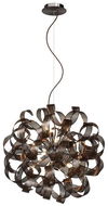 Lucide 74401/60/97 - Pendant Lamp ATOMA 12xG9/42W/230V Brown - Chandelier