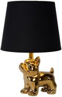 Lucide 13533/81/10 – Stolná lampa WINSTON 1× E14/40 W/230 V Zlatá/Čierna - Stolová lampa