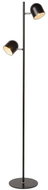 Lucide 03703/10/30 - LED Dimmable floor lamp SKANSKA-LED 2xLED / 5W / 230V Black - Floor Lamp