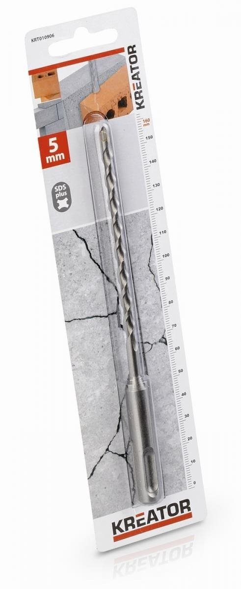 KREATOR KRT010906 SDS Plus beton, 5×160 mm