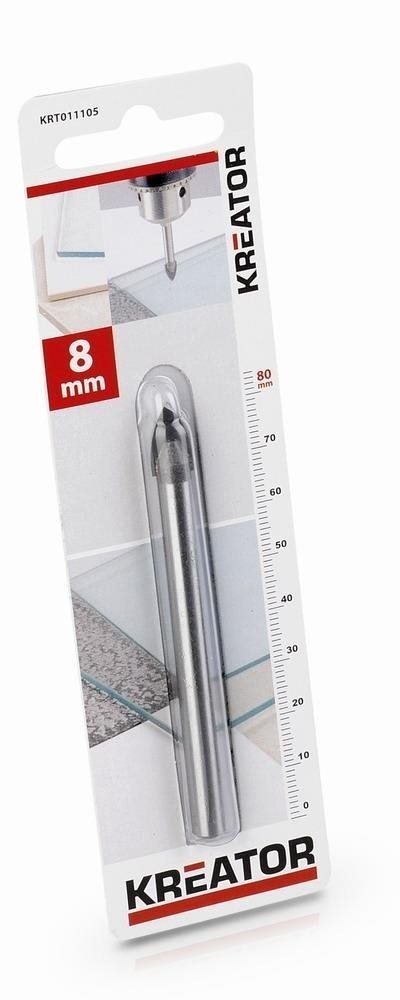 Kreator KRT011105 Fúrószár csempéhez és üveghez, 8×80 mm