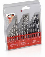 KRT012502 - 16 pcs Drill bits SET - metal, stone, wood - Drill Set