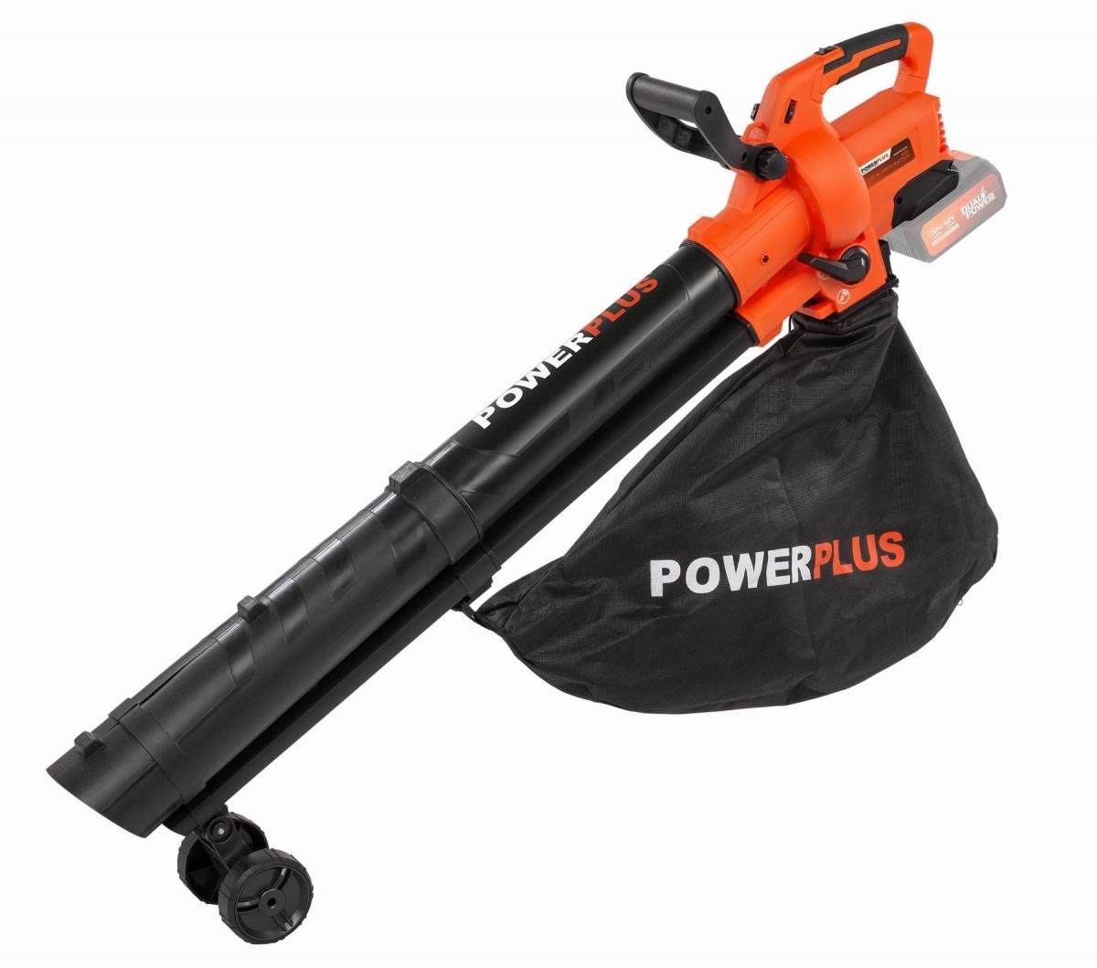 POWERPLUS POWDPG75270 Akkus lombszívó / lombfúvó 40V - akku nélkül