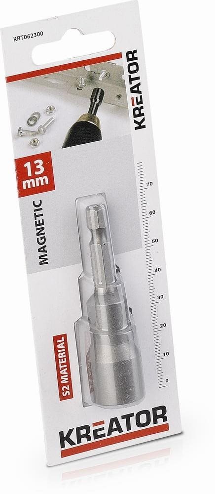 KREATOR Mágneses dugókulcs, 13 mm KRT062300