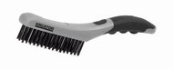 Kreator KRT561007 Handheld stainless steel wire brush 4 rows, plastic - Wire Brush