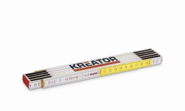 Kreator KRT701002 - összecsukható fa mérőszalag