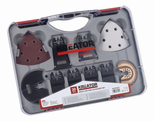 Kreator KRT990050 Set for multifunctional grinders 20pcs - Accessory Kit - Main image