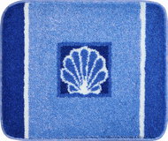 LineaDue AQUATICA Bathroom Mat (Small) 50x60cm, Blue - Toilet Mat