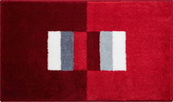 LineaDue CAPRICIO Bathroom Mat 70x120cm, Ruby - Bath Mat