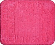 LineaDue FEELING Kúpeľňová predložka (malá) 50 × 60 cm, ružová - WC predložka