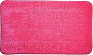 LineaDue FEELING Kúpeľňová predložka 60 × 100 cm, ružová - Kúpeľňová predložka