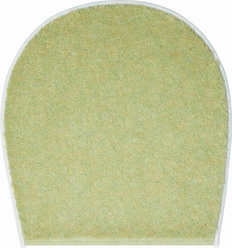 LineaDue FLASH Cover for the Lid of the Toilet 47x50cm, Green - Toilet Mat - Main image