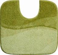 LineaDue FLASH Toilet Mat with Cutout 55x60cm, Green - Toilet Mat