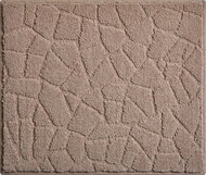 LineaDue TERAZZO Bathroom Mat (Small) 50x60cm, ChoCo-cream - Toilet Mat