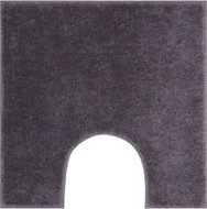 LineaDue ROMAN Toilet Mat with Cutout 50x50cm, Grey - Toilet Mat