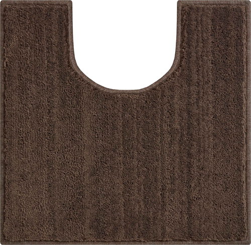 LineaDue ROMAN LINES Kúpeľňová predložka k WC 50 × 50 cm, hnedá - WC predložka - Hlavný obrázok