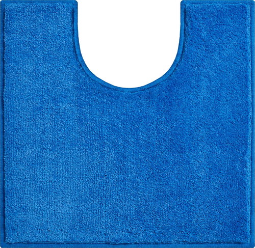 LineaDue ROMAN Bathroom Mat for Toilet 50x50cm, Blue - Toilet Mat - Main image