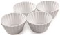LES ARTISTES Set of 4 pcs A-0728 Porcelain Cups - Baking Mould