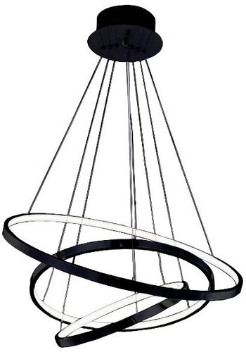 Azzardo WHEEL 3 DIMM BLACK - LED Light - Main image