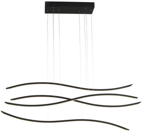 Waves (Black) - Chandelier - Main image
