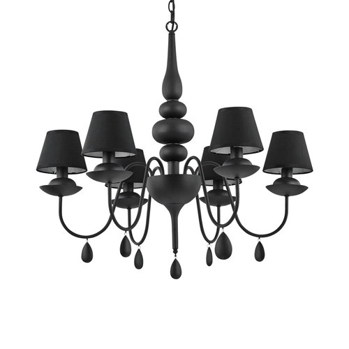 Ideal Lux BLANCHE SP6 NERO - LED Light - Main image