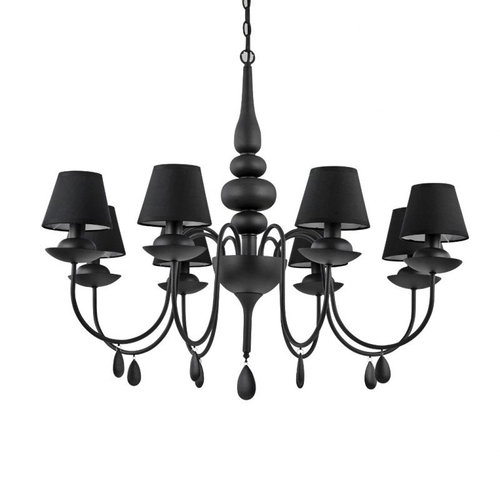 Ideal Lux BLANCHE SP8 NERO - LED Light - Main image