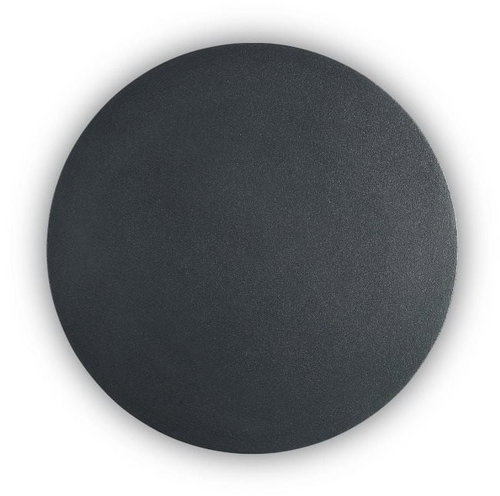 Ideal Lux COVER AP1, ROUND, BIG, BLACK - LED Light - Main image