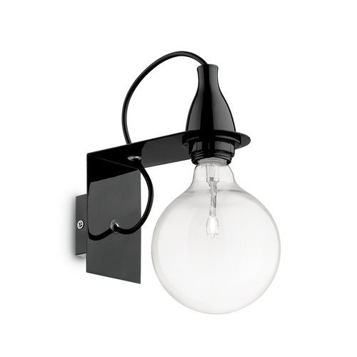Ideal Lux MINIMAL AP1, BLACK - LED Light - Main image