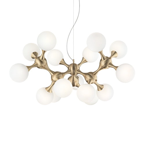 Ideal Lux NODI SP15 OTTONE SATINATO - LED Light - Main image