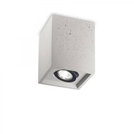 Ideal Lux OAK PL1, SQUARE, CONCRETE - LED Light